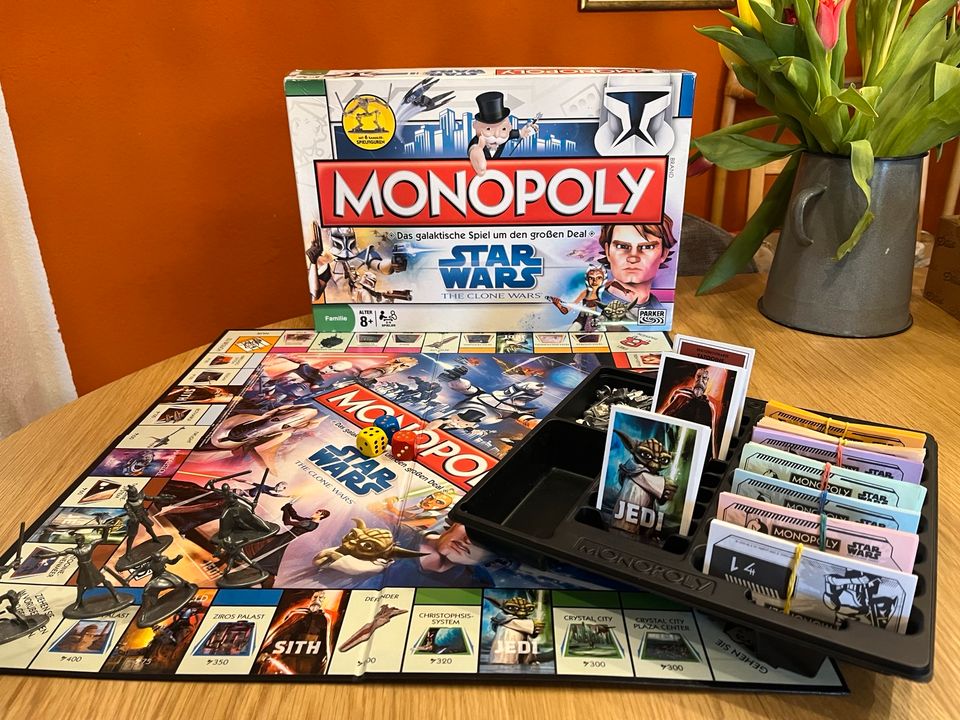 Monopoly Star Wars clone Parker spiel Brettspiel in Dentlein am Forst