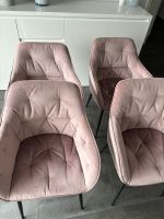 4x Samt Stühle rosa NEU Saarland - Riegelsberg Vorschau