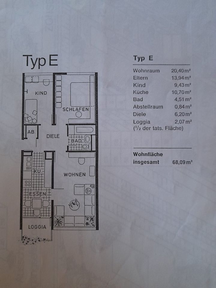 3 Zimmer-Erdgeschosswohnung in Dormagen