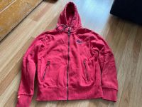 Superdry Hoodie rot/meliert Gr. L Nordrhein-Westfalen - Mönchengladbach Vorschau