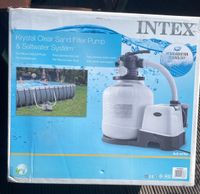 INTEX Sandfilterpumpe mit Salzwassersystem + viel Zubehör Baden-Württemberg - Zuzenhausen Vorschau