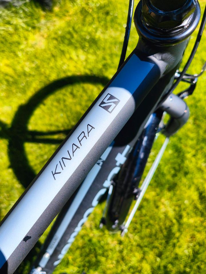 Vermont Kinara schwarz (52cm) Tracking Fahrrad. Sehr gut. in Stutensee