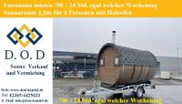 Mobiles Saunafass mieten  Saunahänger, Saunawagen Nordrhein-Westfalen - Castrop-Rauxel Vorschau