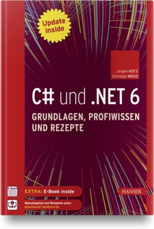 C# und .NET 6 – Grundlagen, Profiwissen und Rezepte Hanser, Neu in Hamburg