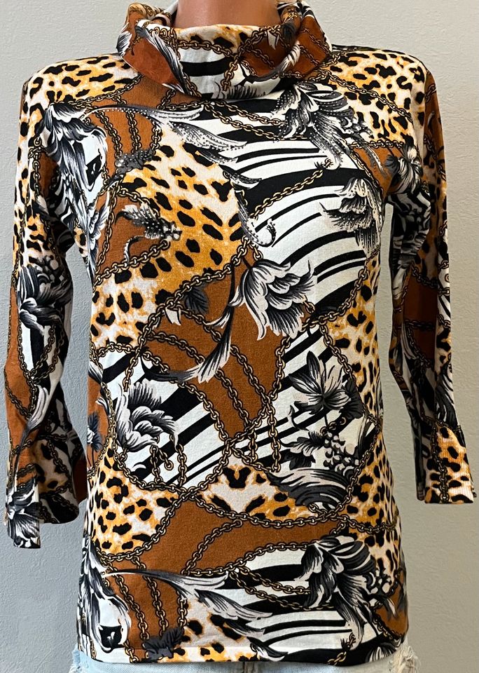 Milano Pullover S M Animalprint in Blankenburg (Harz)