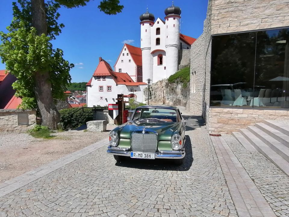 Oldtimer Mercedes Coupe W111 150PS Automatik 6Zyl Servo eSSD in Hemau