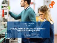 Leitung Technik (m/w/d) für die Feuer- und Lehrrettungswache | P Nordrhein-Westfalen - Pulheim Vorschau