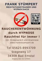 Raucherentwöhnung durch Hypnose Hessen - Bad Emstal Vorschau