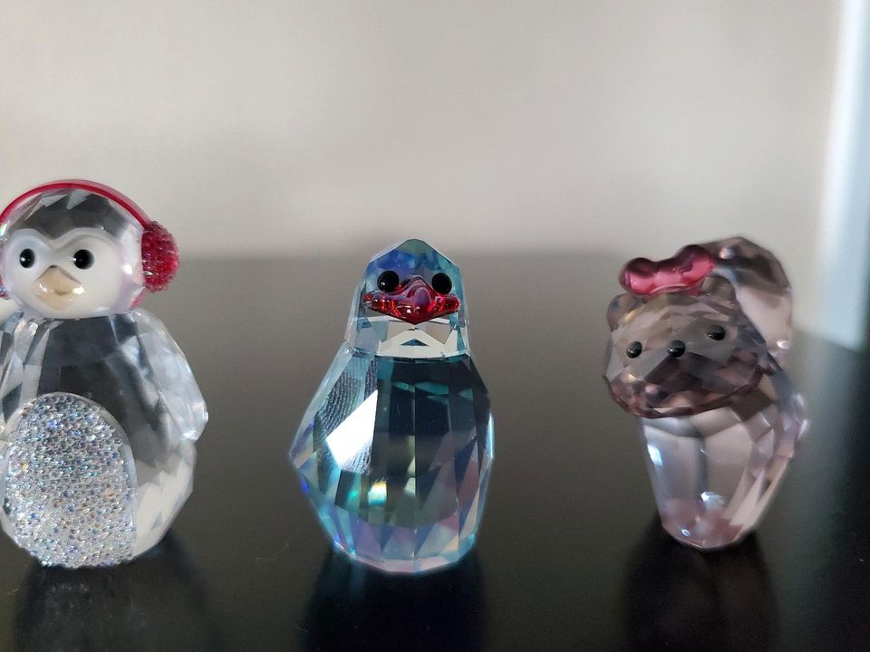 Swarovski Lovelots Katze Kathi, Pinguin Johnny Rocking Pinguin in Kleinostheim