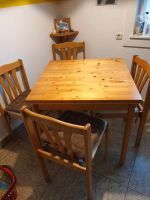 Tisch mit 4 Stühlen  und eckregal Bayern - Wolfratshausen Vorschau