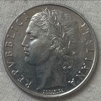 100 lire Münze, Italy, 1965 Baden-Württemberg - Herrenberg Vorschau