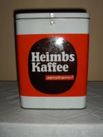 große alte Blechdose - Heimbs Kaffee mit Klappdeckel (nur Versand Niedersachsen - Peine Vorschau