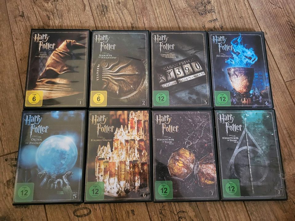 Harry Potter - alle Teile DVD in Sulzbach (Saar)