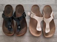 Pantoletten/ Sandalen Gr.38, 2 Paar Nordrhein-Westfalen - Löhne Vorschau