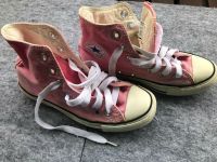 Converse All Star pink rosa mit kleinen Farbklecksen Größe 36 Düsseldorf - Mörsenbroich Vorschau