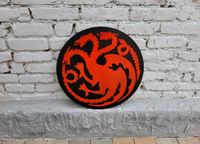 Game of Thrones, wanddeko, Metall, GOT, house of the dragon Thüringen - Wipperdorf Vorschau