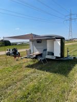 Anhänger Motorradanhänger Wohnanhänger Campinganhänger Hubbett Baden-Württemberg - Hüttlingen Vorschau