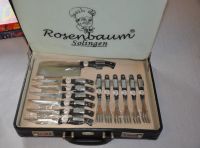 Rosenbaum Messer Set Koffer Profiline mit 6 Messer 6 Gabeln Kochm Bayern - Kolitzheim Vorschau