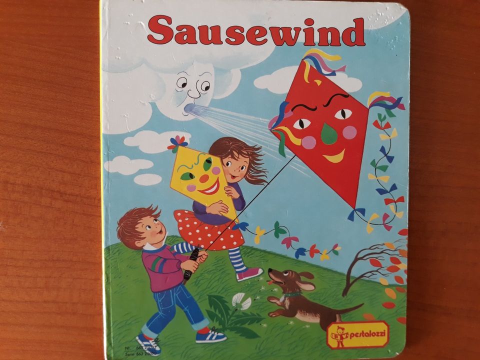 Gerti Mauser-Lichtl -- Sausewind, für Kleinkinder, Buch von 1991 in Viersen
