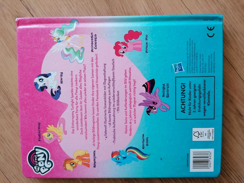 My little Pony, Magnet Spiel Buch in Hamburg