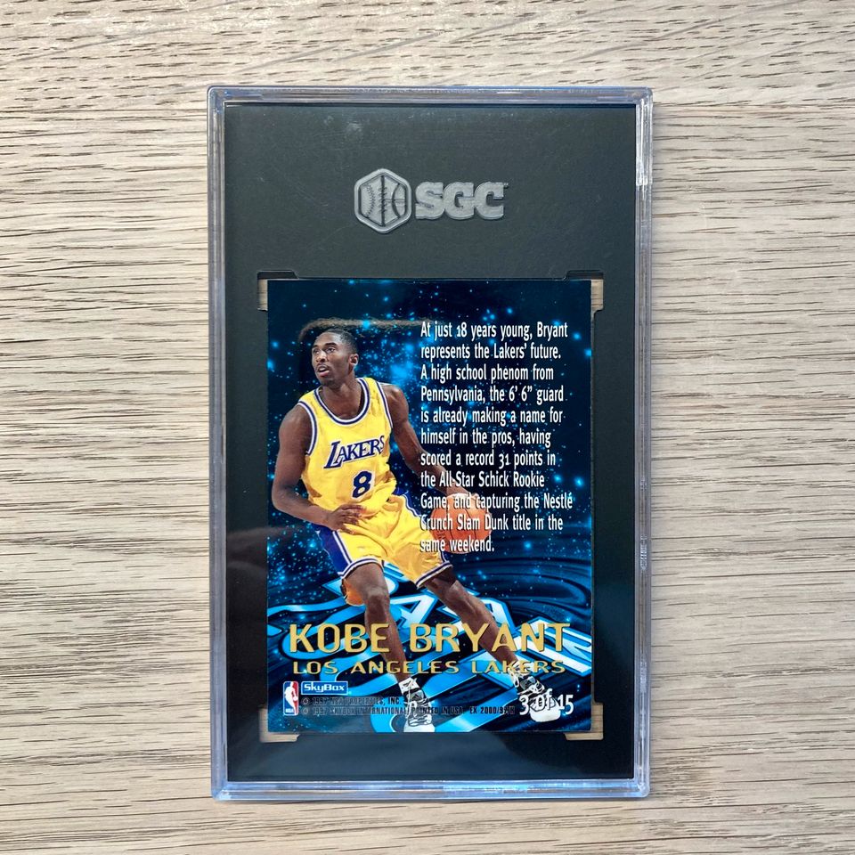Kobe Bryant 1996 Star Date SGC 8.5 NBA cards basketballkarten in Harrislee