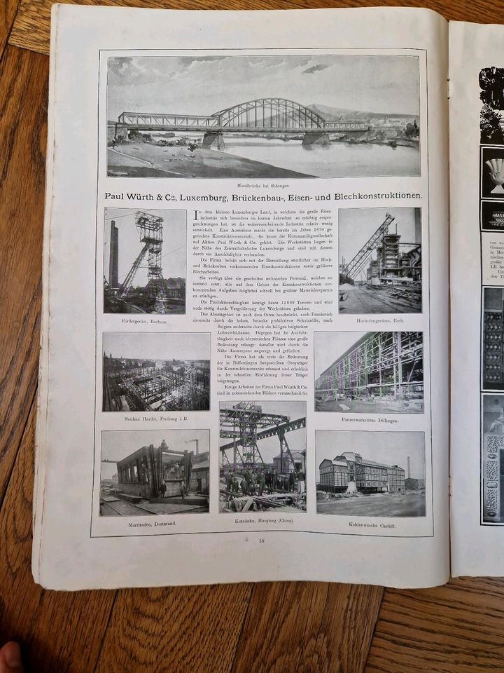 25. April 1912 Illustrierte Zeitung -Großherzogtum Luxemburg in Hamburg