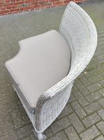 Lounge Rattan Weiß beige Halbrund Alu Niedersachsen - Nordhorn Vorschau