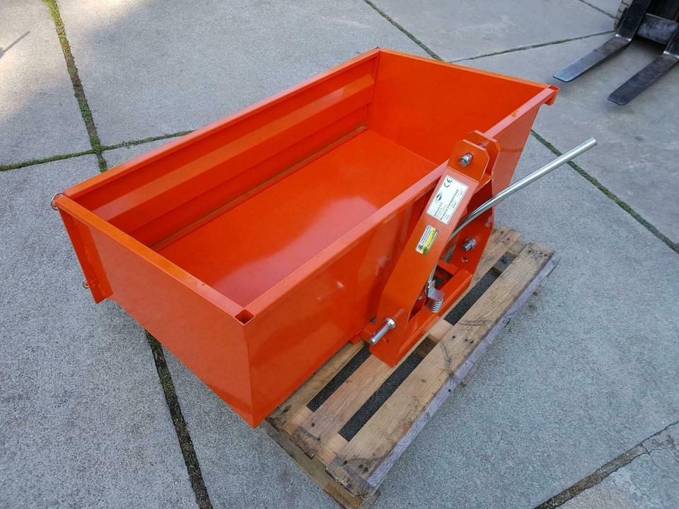 Heckmulde Heckcontainer Mulde 125cm kippbar Kleintraktor neu in Königsbrück