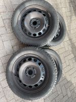 4 x Winterreifen auf Felge VW Golf 205 55 R16 Bridgestone Thüringen - Weimar Vorschau