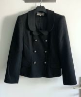 Blazer Jacke - XS 34 - schwarz Doppelreiher Bouclé Hessen - Rödermark Vorschau