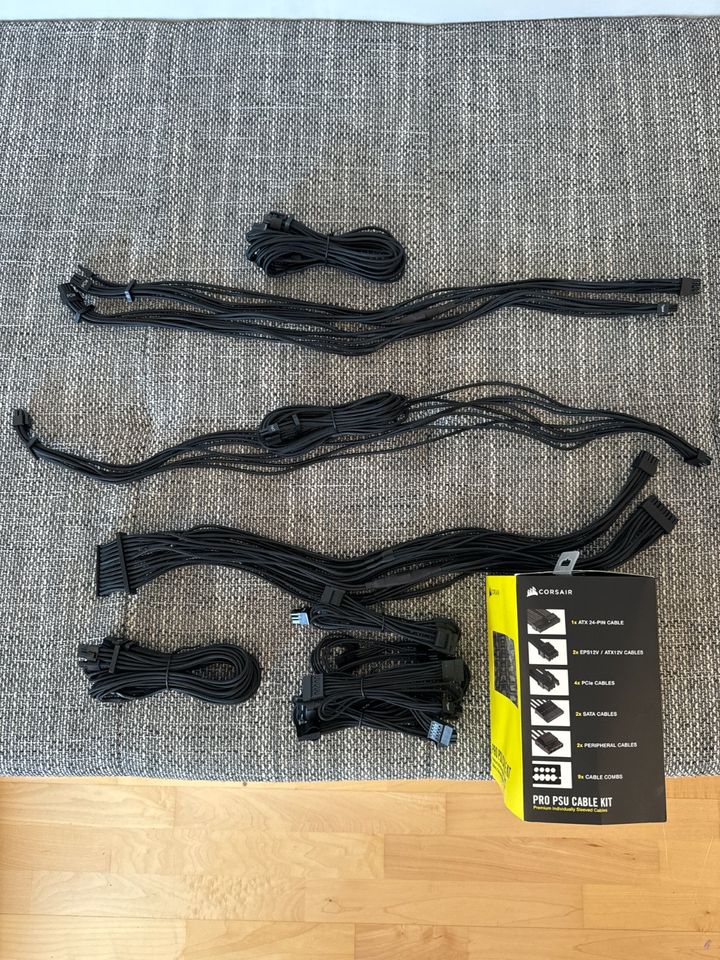 Corsair Pro Kabel Set Type 4 (Sleeved) in Passau