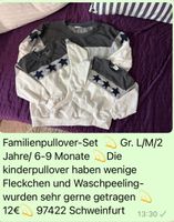 Set Familien Pullover mini me Bayern - Schweinfurt Vorschau