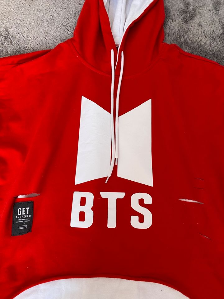 BTS Hoodie mit Schnittmuster in Treuen