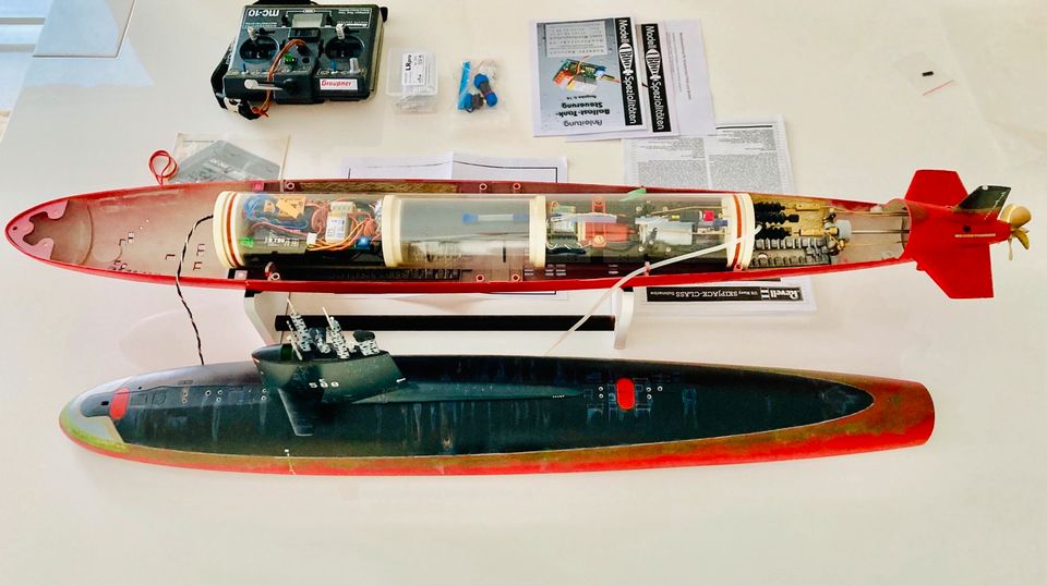 USS Skipjack Nuclear Submarine RC U-Boot 1:72 RTR Engel Brüggen in Salzgitter