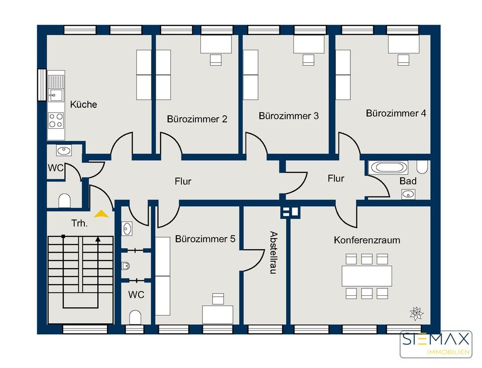 ZENTRAL - 142 qm Bürofläche in München-Pasing in München