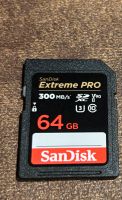 SanDisk Extreme PRO 300 MB/s 64 GB Thüringen - Langenwetzendorf Vorschau