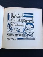 Das Werk Ernst Ludig Krichners EL Kirchner 1926 org Holzschnitten Hessen - Usingen Vorschau