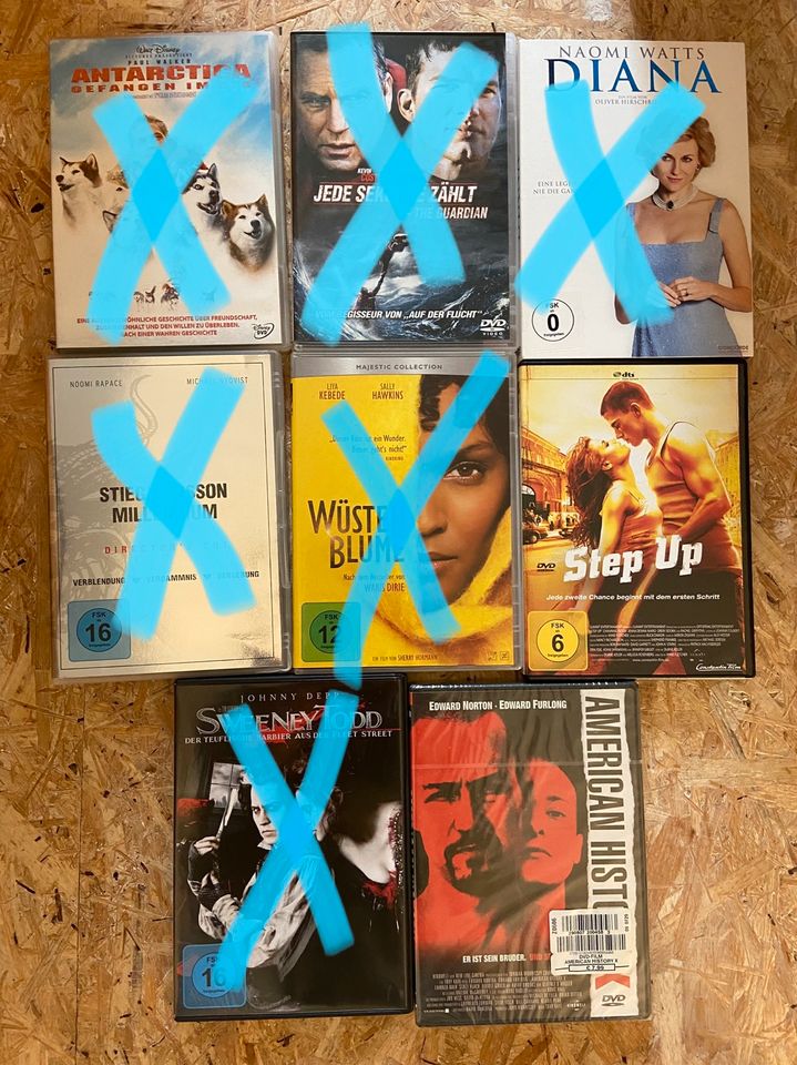 14x DVD Sammlung, Domino, Snow White and the Huntsman, 0,50€ in Tangstedt 