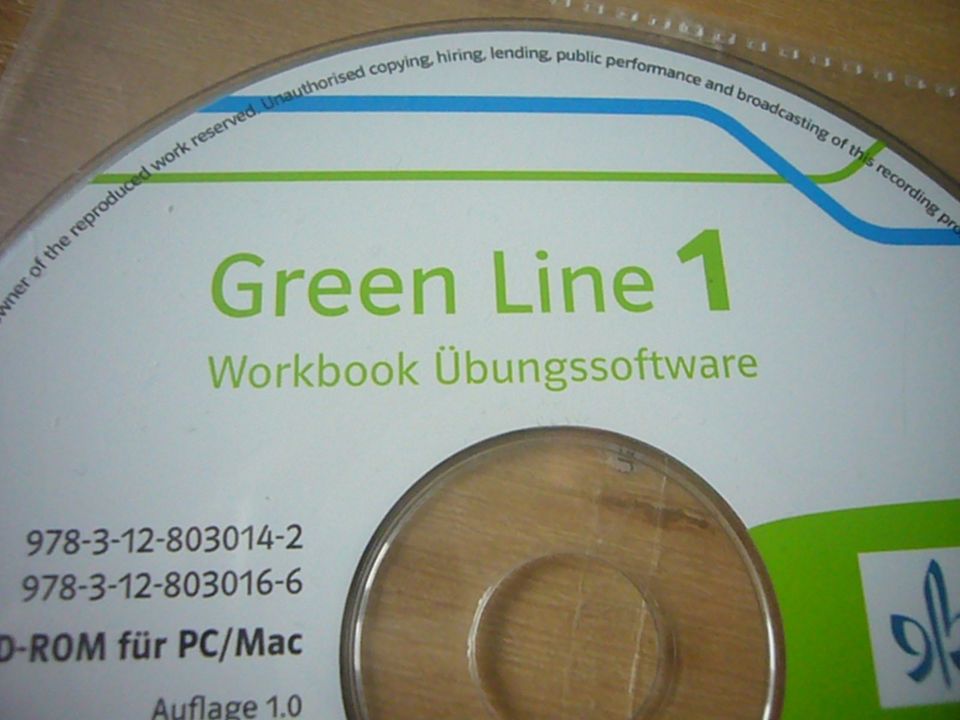 gebrauchte Green Line 1 - CD-ROM und Audio CD - für PC und Mac in Walderbach