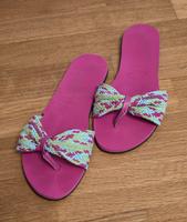 Original Havaianas Flip Flop Sandalette Pink Türkis wie neu Gr.39 Niedersachsen - Oldenburg Vorschau