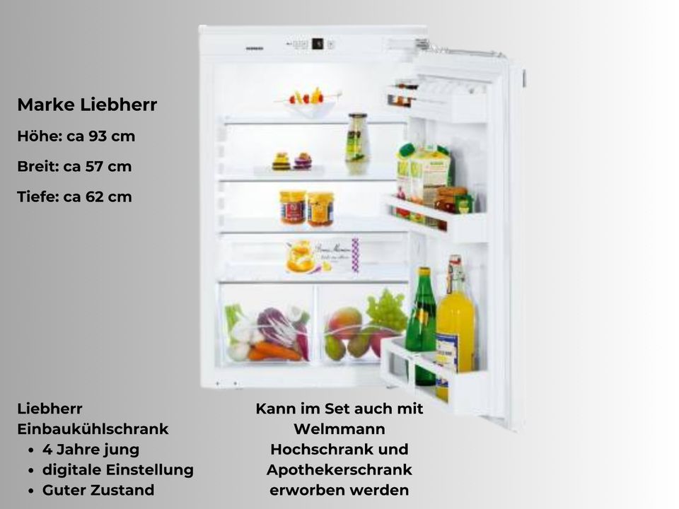 Liebherr Einbaukühlschrank | Kühlschrank 151 l NEUWERTIG in Delmenhorst