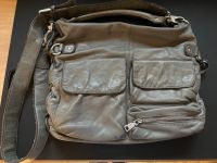 Liebeskind vintage Tasche grau / Handtasche Leder / Ledertasche Baden-Württemberg - Waghäusel Vorschau