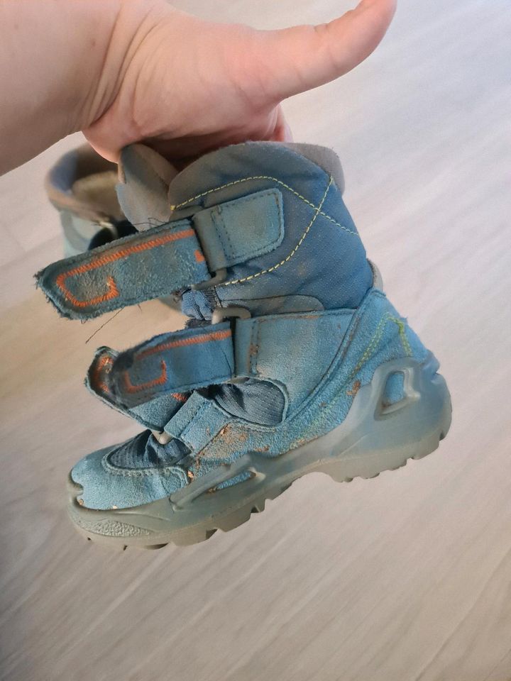 Lowa Winterstiefel / Winterschuhe Gr 28 blau in Siegen