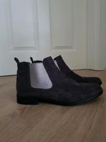 Anna Field Chelsea Boots Stiefeletten Gr. 42 silber grau Niedersachsen - Großheide Vorschau