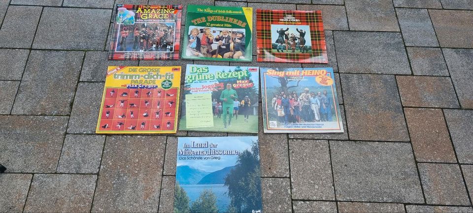 Schallplatten (Heino, irish folk,...) in München