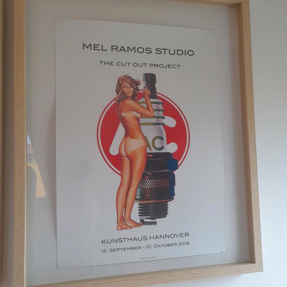 4 tolle Ausstellungsplakate Mel Ramos cut out project in Bergheim