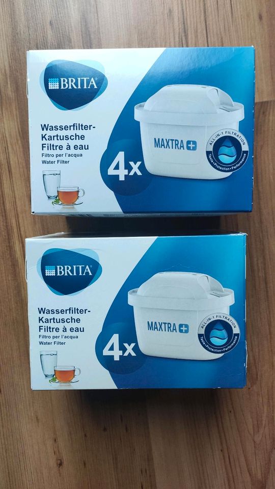 Neu! 8 Stck Brita Maxtra Plus + Kartuschen Wasserfilter in Wiederstedt