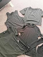 7 schwarze T Shirts Top Croop Kleid XS Sachsen-Anhalt - Eisleben Vorschau