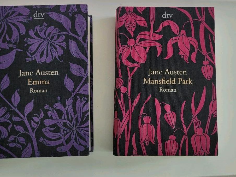 2 Bücher gebunden Jane Austen "Emma", "Mansfield Park" in Hamburg