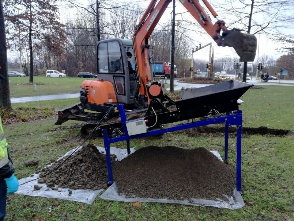 FleXiever | Mobile Siebanlage auf Rädern | Kleine Siebmaschine in Großpösna